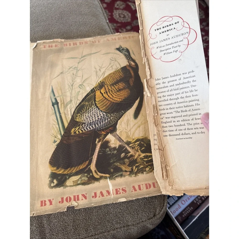 SIGNED Audubon The Birds of America 1941 ED color illustrations (TD)
